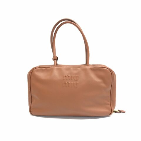 Miu Miu 幹邑色 beau 公文 手提包