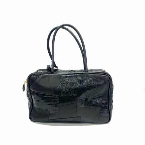 Miu Miu 黑色 BEAU SS24 閒置 肩背包