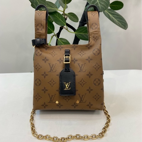 LV Atlantis BB  老花菜籃子芯片款