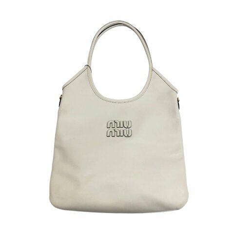 Miu Miu 白色 ivy tote 肩背包