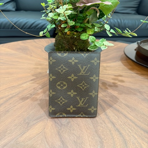 lv 經典老花中古 長夾