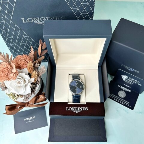 LONGINES浪琴 優雅系列鑽石腕錶