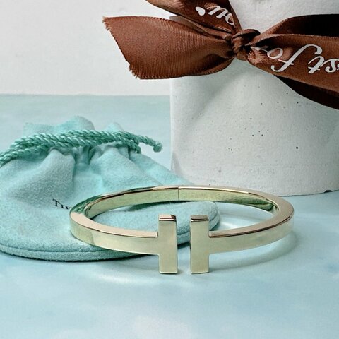 TIFFANY T系列18K金手環