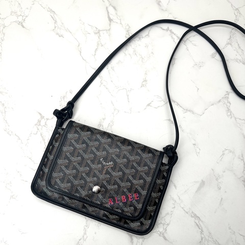 香緹國際精品 GOYARD Plumet 翻蓋信封包 刻字 1323