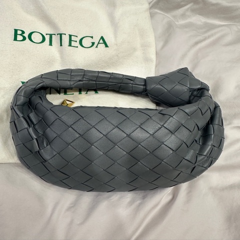Bottega Veneta Mini Jodie灰