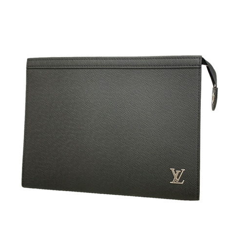 路易威登 Taiga Pochette Voyage 手拿包 M30450 黑色 男士 P3484220
