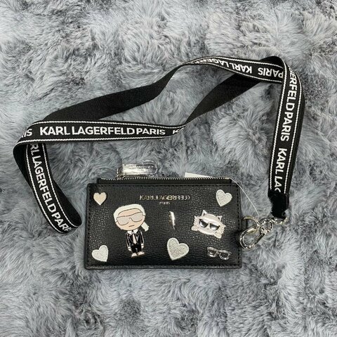 Karl Lagerfeld Paris Maybelle 掛頸卡包