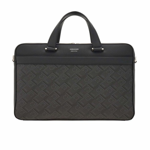 Salvatore Ferragamo 男士 手提商務包均碼碼35.8cm*5.3cm*28cm