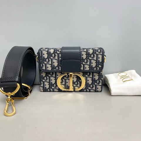 Dior迪奧 蒙田30老花mini box 盒子包
