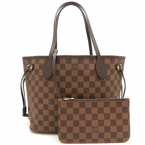 路易威登 Damier Neverfull PM N40600 手提包，Ebene，女式，353531