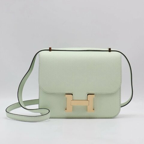 HERMES Mini Constance 19 - Vert Fizz 0S 氣泡綠香檳金 B
