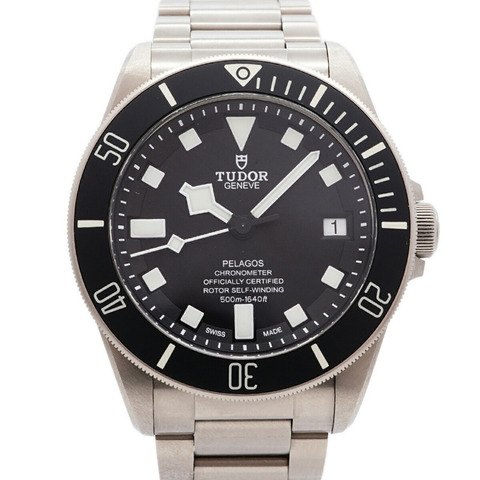 帝舵 Pelagos 25600TN 黑色錶盤男士腕錶