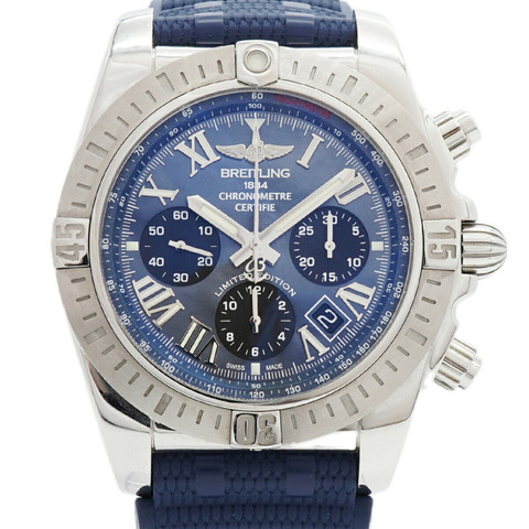 百年靈 Chronomat 44 JSP AB0115 藍色錶盤男錶