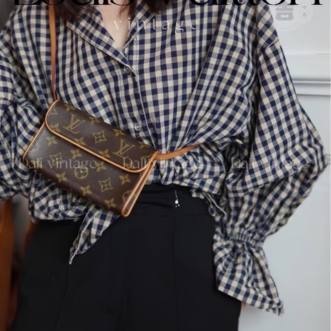 lv 老花 胸部 腰包 斜背包