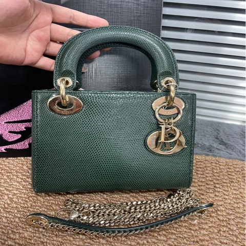 Lady Dior Mini Lizard