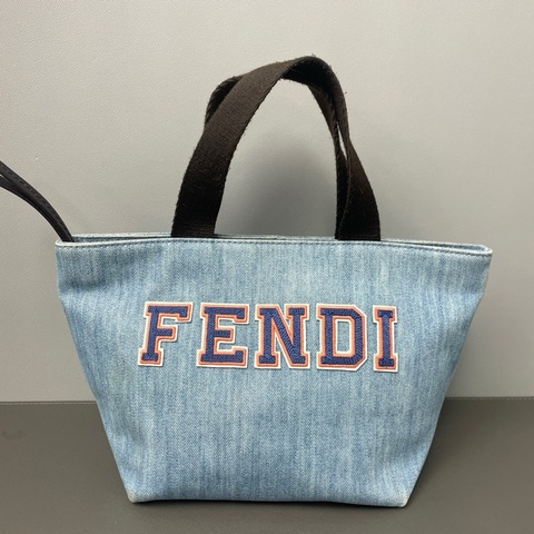 芬迪/fendi 小飯盒牛仔托特