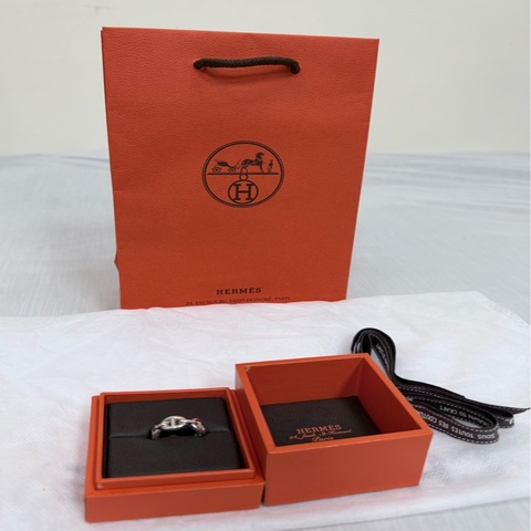 Hermès Chaine d'ancre Enchainee豬鼻子戒指55號