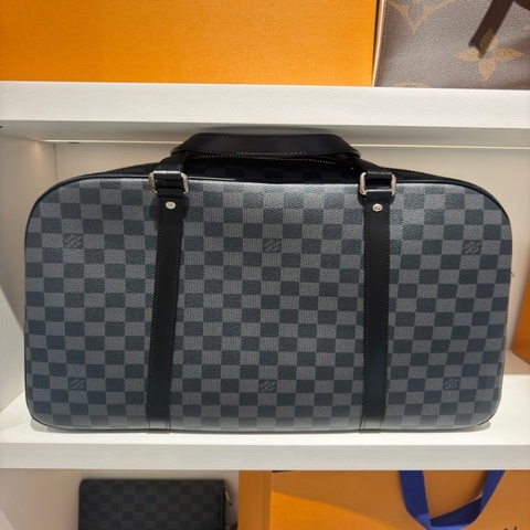 LV/路易威登 黑棋盤格公文包 999新