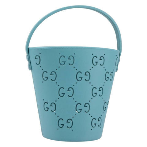 GUCCI 兒童手提包 橡膠材質 藍綠色 723051 正品 202697M