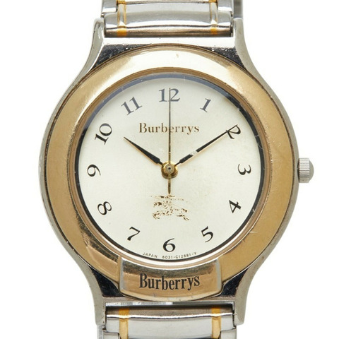 Burberry GN-4-S 6031-G03600 石英錶，金色錶盤，不鏽鋼鍍層，女士款