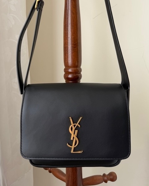 Saint Laurent YSL Niki Satchel 黑金｜斜背/肩背包