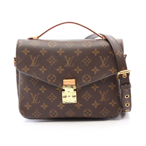 路易威登 Pochette Metis MM 單肩手提包 M44875 Monogram 帆布 二手 LV