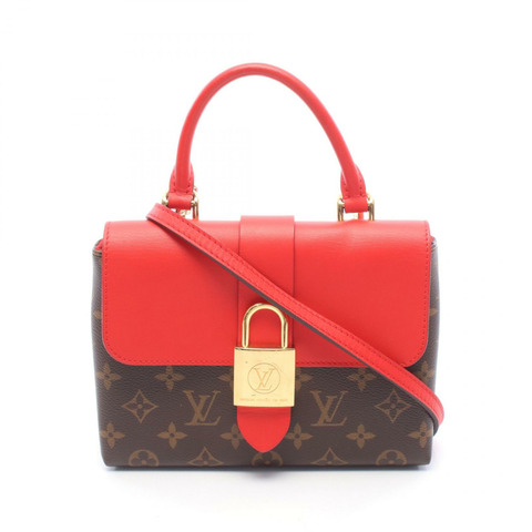路易威登 Rocky BB 單肩手提包 M44322 Monogram 帆布皮革 紅色