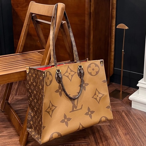LV M45320 拚色OnTheGo GM
