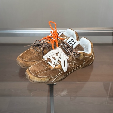 MIU MIU繆繆 × New Balance NB 530 SL 肉桂色德訓鞋 尺碼/41