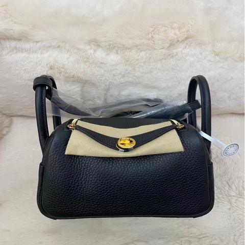Mini Lindy 黑金扣🖤💛
