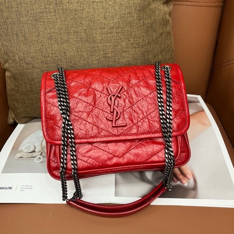YSL聖羅蘭紅色niki小號 18年