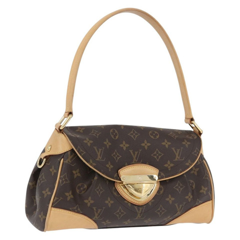 路易威登 Monogram Beverly MM 肩背包 M40121 LV 正品 200905SAV