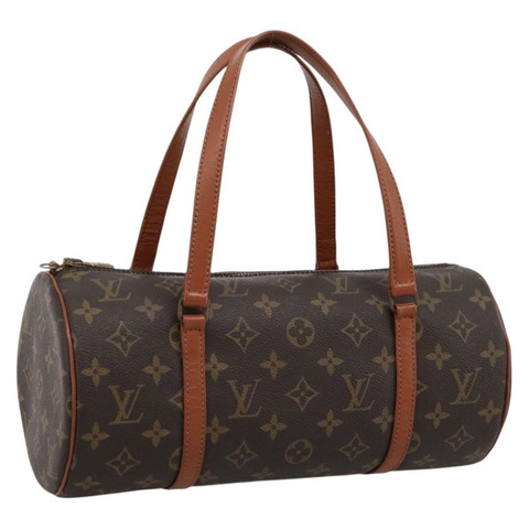 路易威登 Monogram Papillon 30 手提包 M51385 LV Auth 201134V