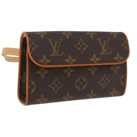 路易威登 Monogram Pochette Florentine 腰包 M51855 LV Auth 203071V