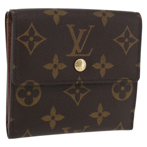 路易威登 Monogram Portefeuille Elise 三折錢包 M61654 LV Auth am12590V