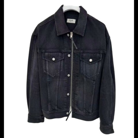 Celine Trucker 男款黑色牛仔外套 S/M/L