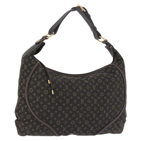 路易威登 Monogram Mini Lin Manon MM 包棕色 Ebene M95619 LV 正品 ki6848V