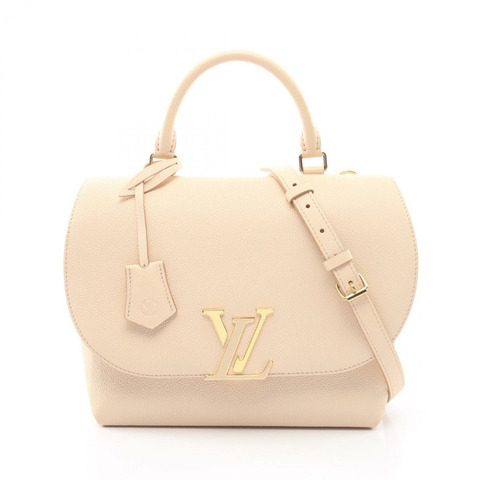 路易威登 Volta Parnasséa Mochaccino 兩用手提包，Taurillon 皮革，女士，象牙色，M55060