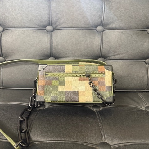 路易威登/Louis Vuitton Soft Trunk Damoflage 涂层帆布