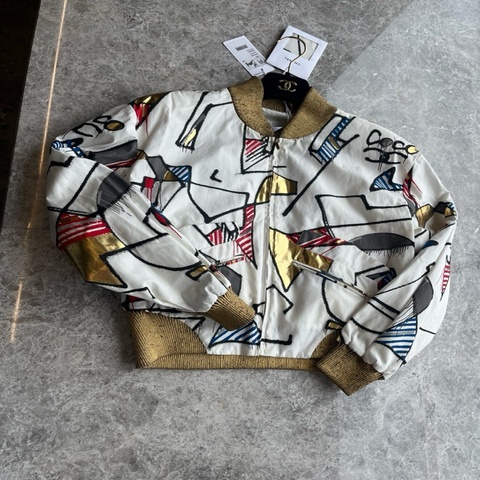 Chanel 埃及系列涂鸦夹克fr34~~