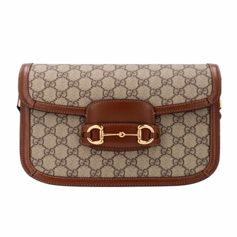 Gucci 女士 Horsebit 1955系列小號單肩包均碼碼25cm*8cm*18cm