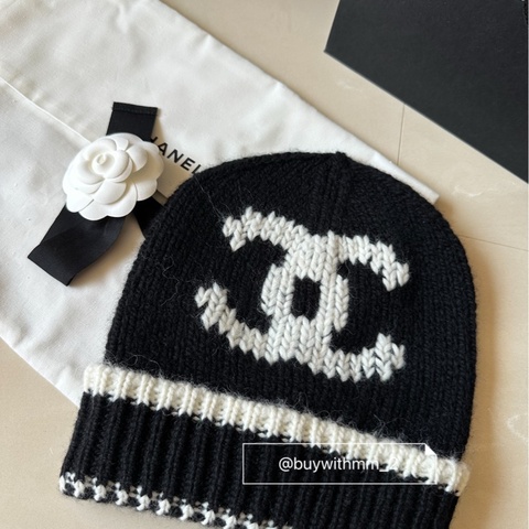 💎全新 Chanel 2026新款毛帽 黑色款