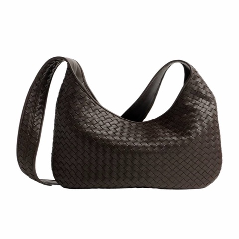 Bottega Veneta 男士 拉鍊單肩包均碼碼38cm*2cm*24cm