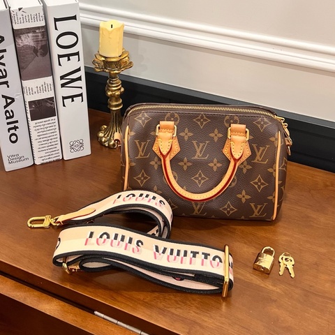 LV M46234/晶片款 老花Speedy20