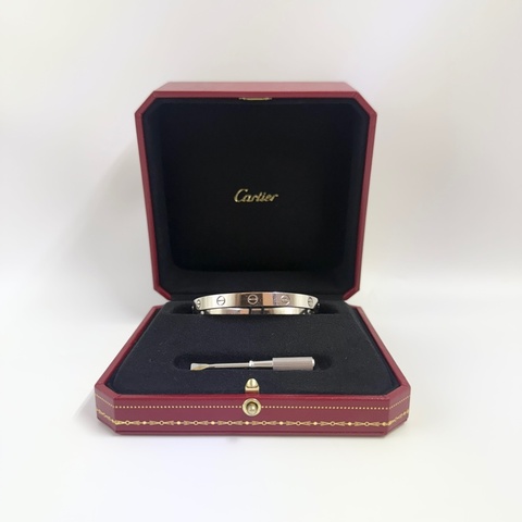 Cartier卡地亞LOVE手環中型款