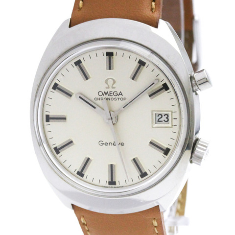 歐米茄 (OMEGA) Geneve 系列不銹鋼手動上鍊男士腕錶 146.009 復古款