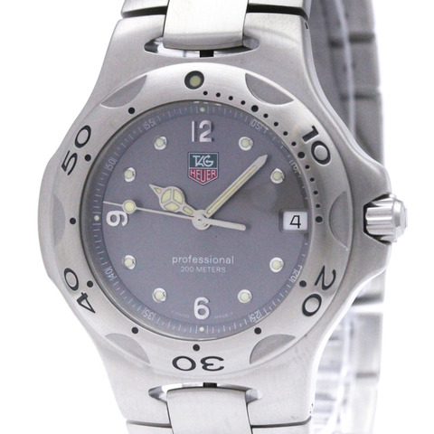 TAG HEUER 豪雅 Kirium 不鏽鋼石英男錶 WL1111 拋光