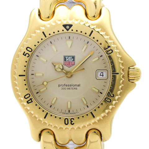 TAG HEUER Sel鍍金石英男錶 WG1130