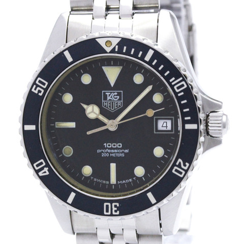 TAG HEUER 1000 不鏽鋼石英男士腕錶 980.013