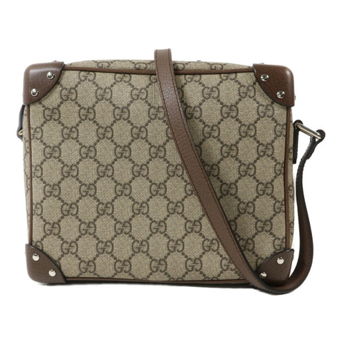 GUCCI 塗層帆布GG Supreme Soft Trunk肩背袋